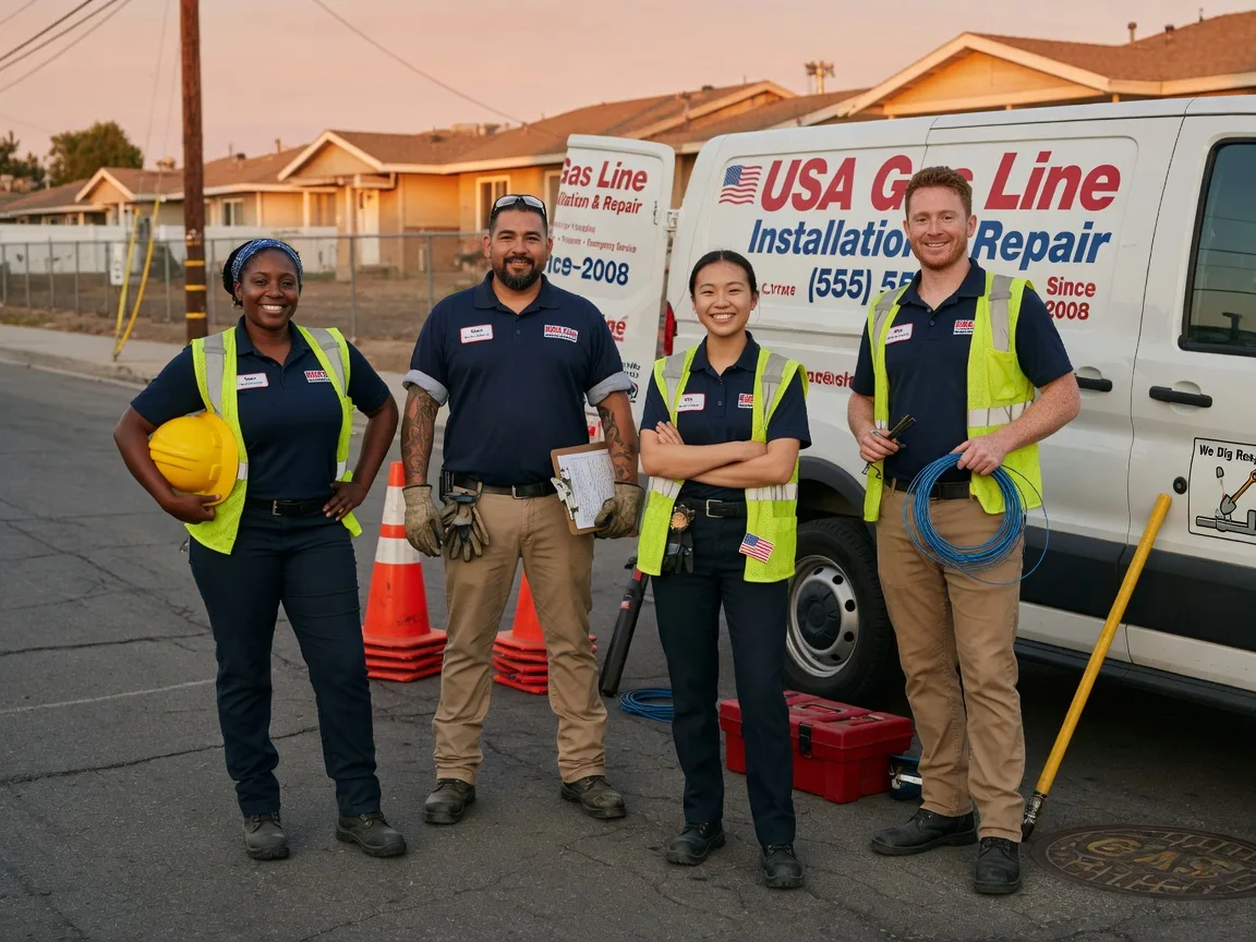 Gas Line Installation company in Osage, MN
